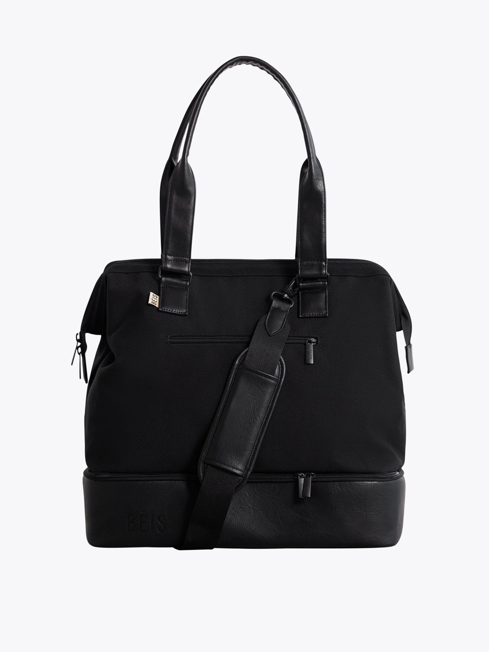 BEIS The Mini Weekender bag in Black NWT